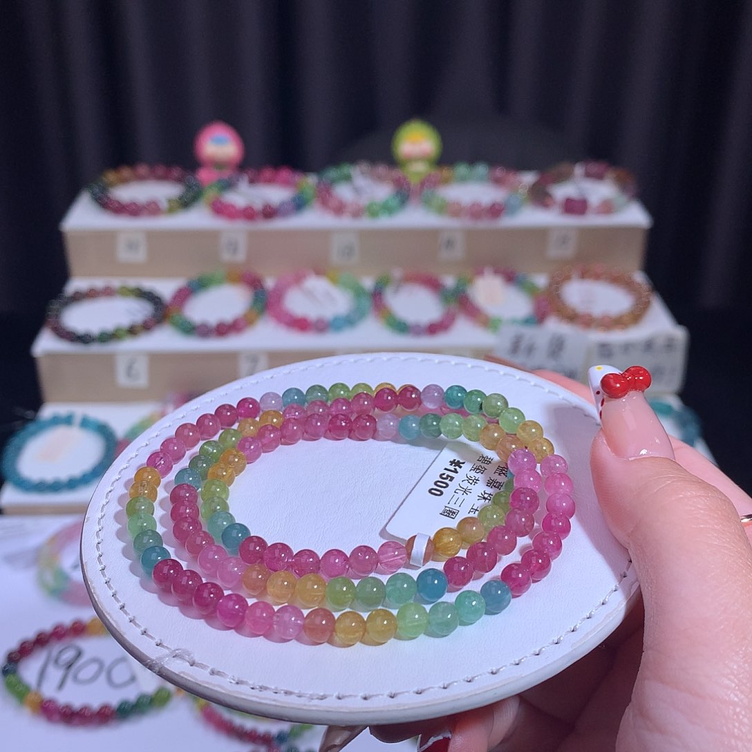 碧玺手链未镶嵌碧玺