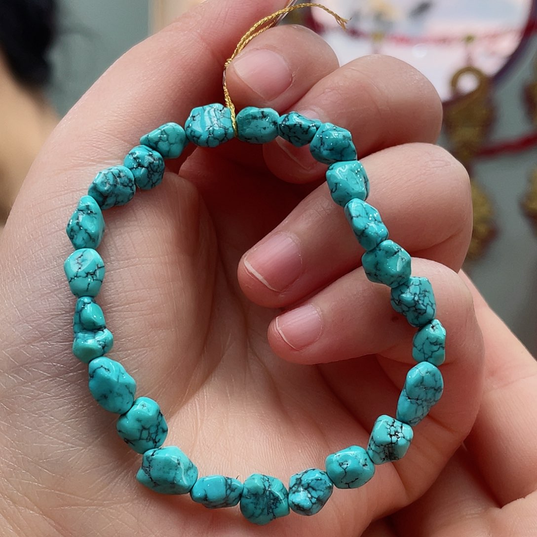 绿松石手串未镶嵌