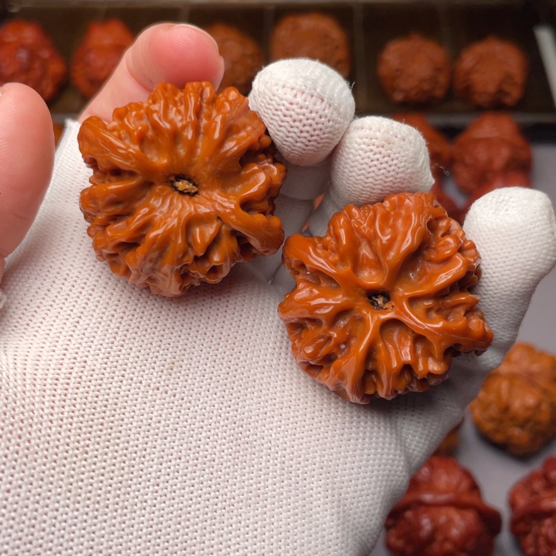 文玩核桃把件苹果园40