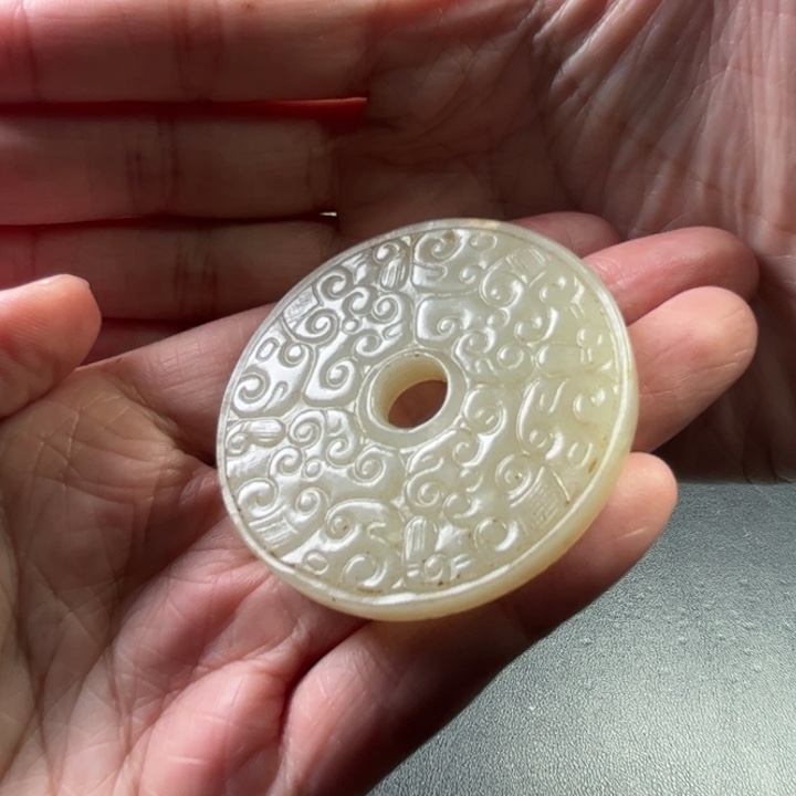 和田玉挂件未镶嵌添****2