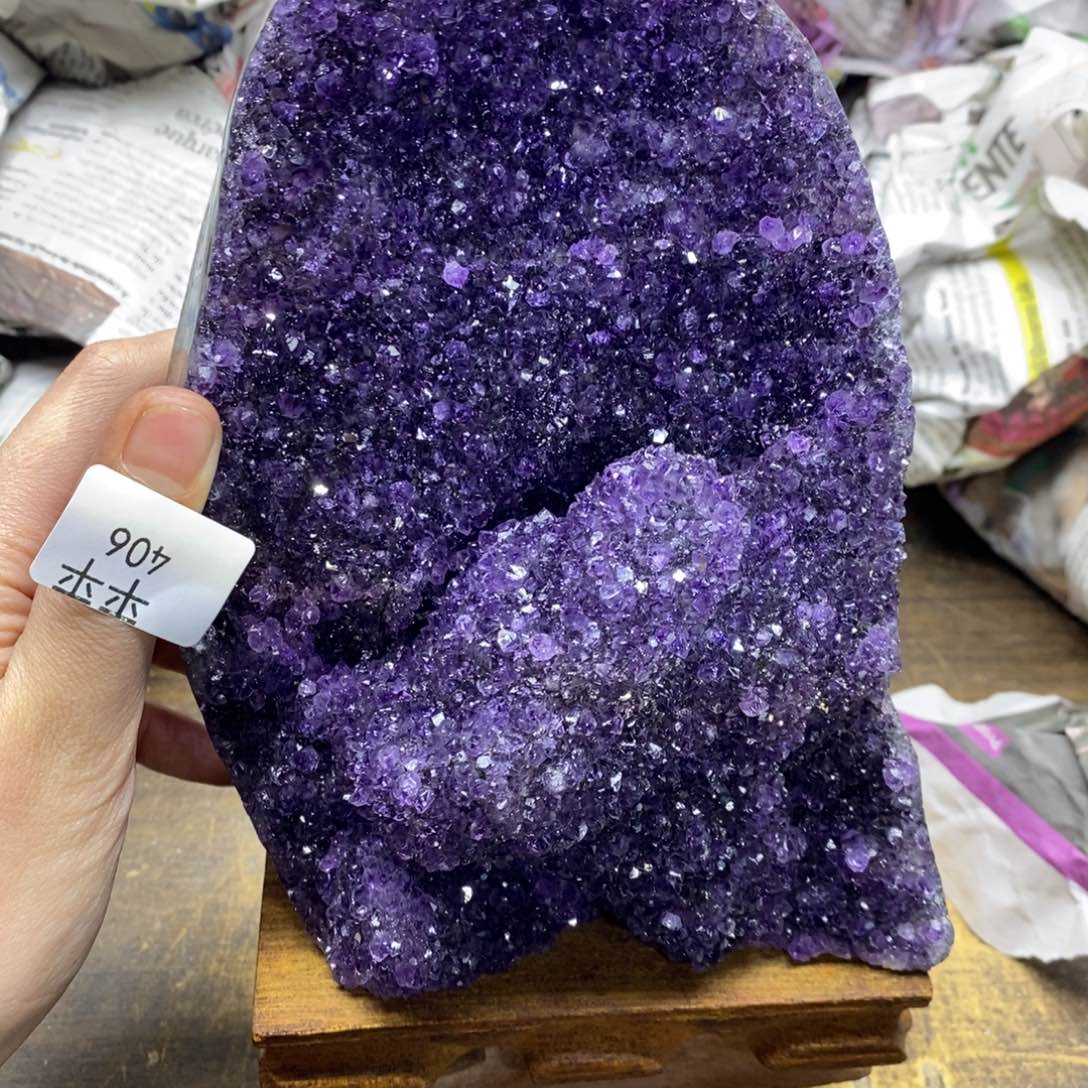 紫晶乌拉圭未镶嵌