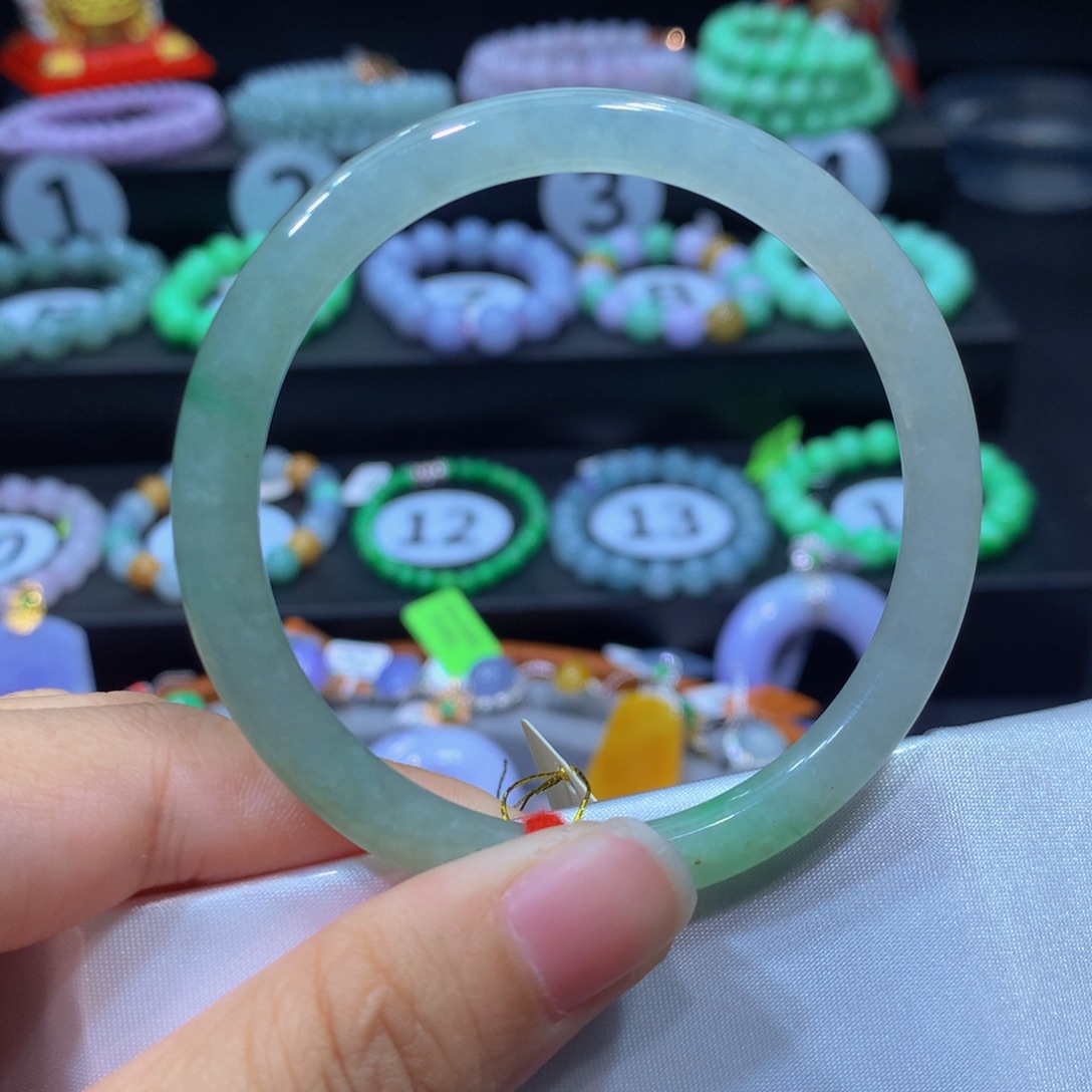 翡翠未镶嵌颈饰翡翠53-55