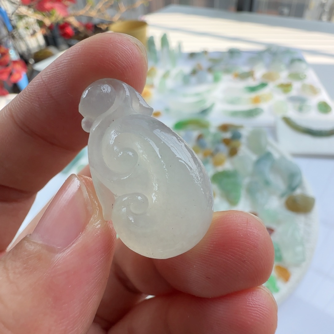 定制翡翠未镶嵌定制翡翠毛货不退不换