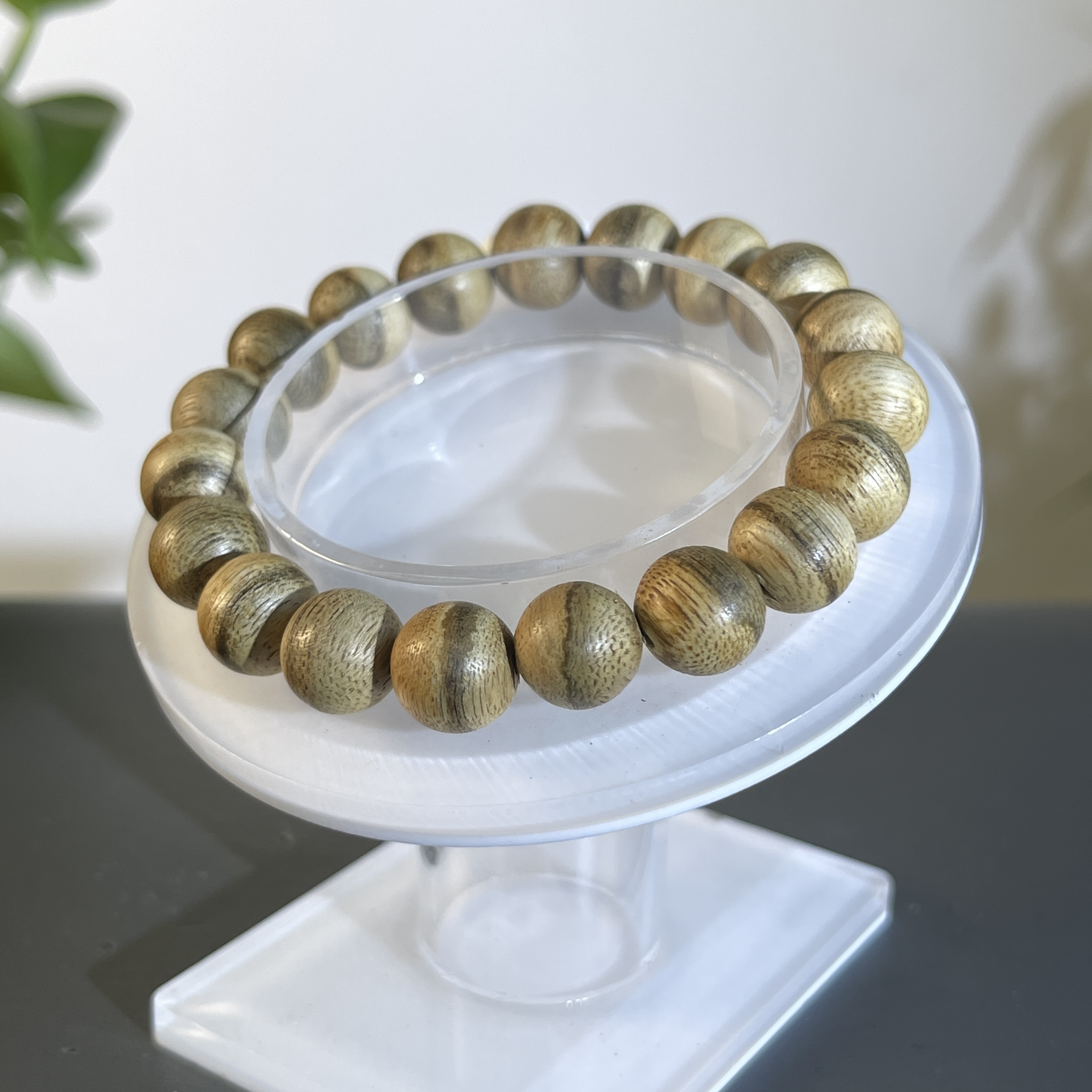 ZYCX-706 沉香加里曼丹手串4.78g 约：19颗*10mm