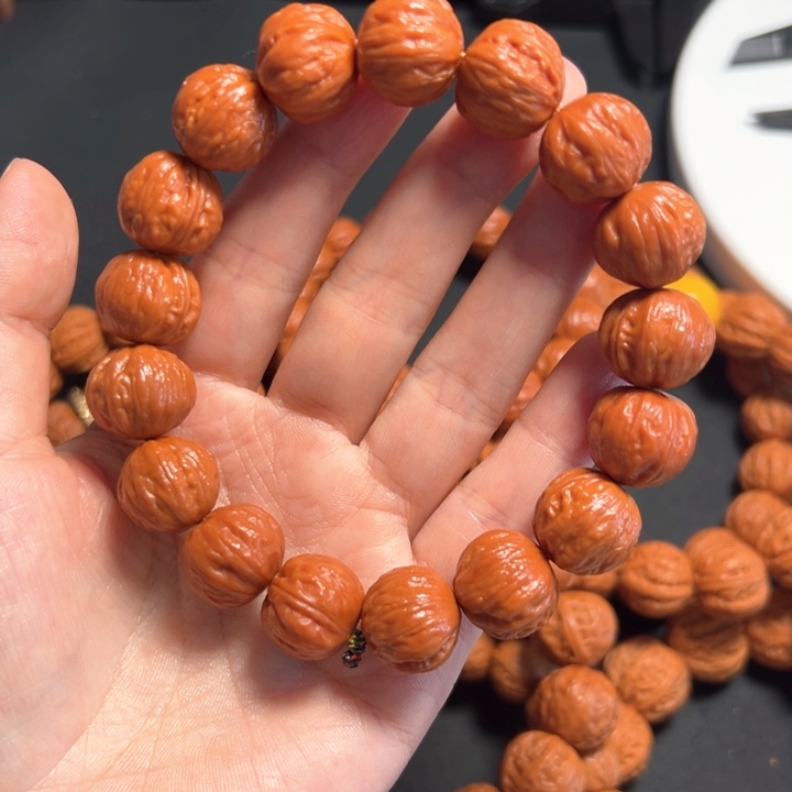 文玩核桃手串生****小核桃手串