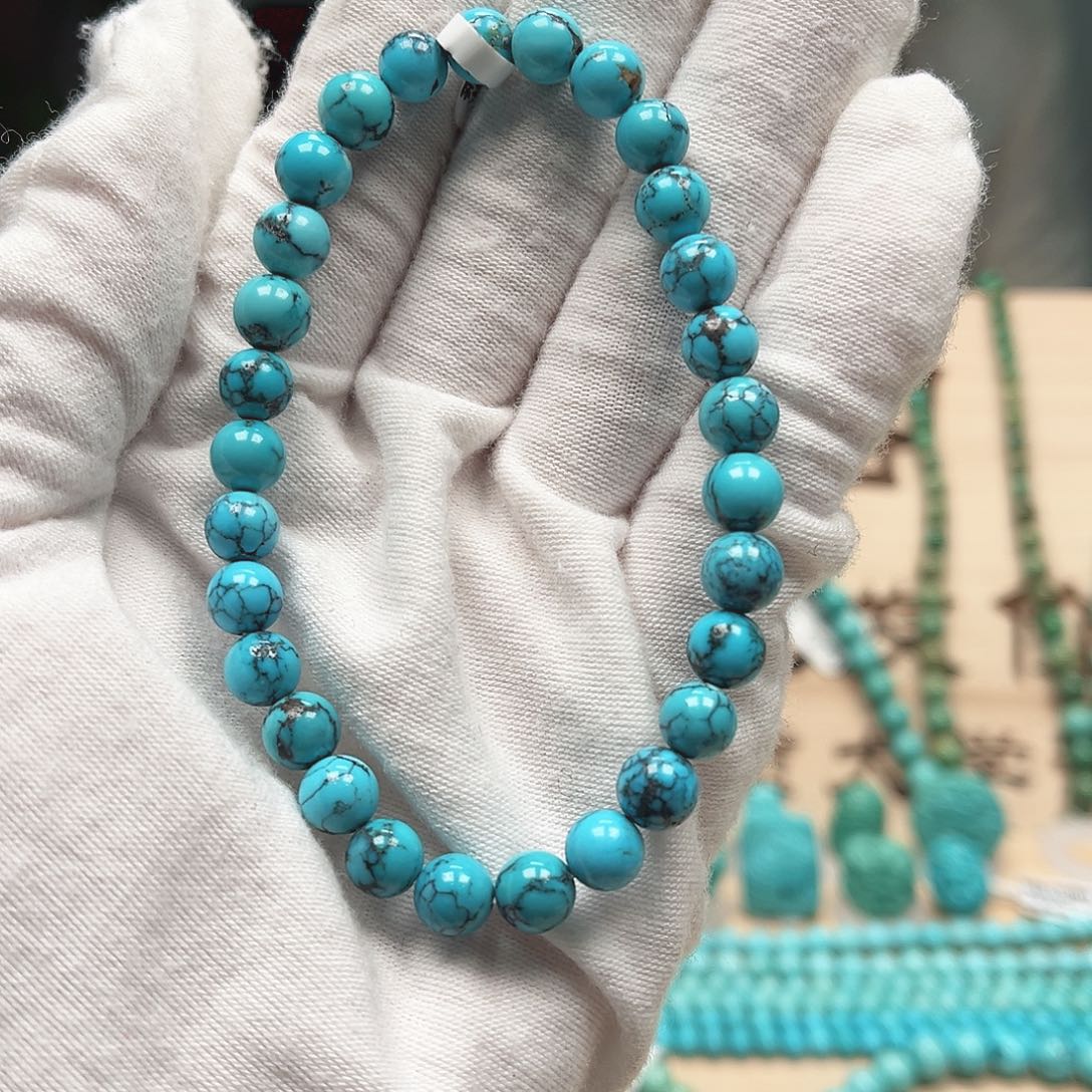 绿松石圆珠未镶嵌