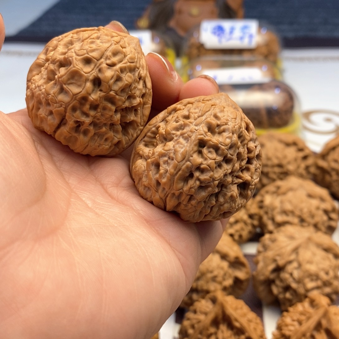 文玩核桃吊坠大团圆肚42尺