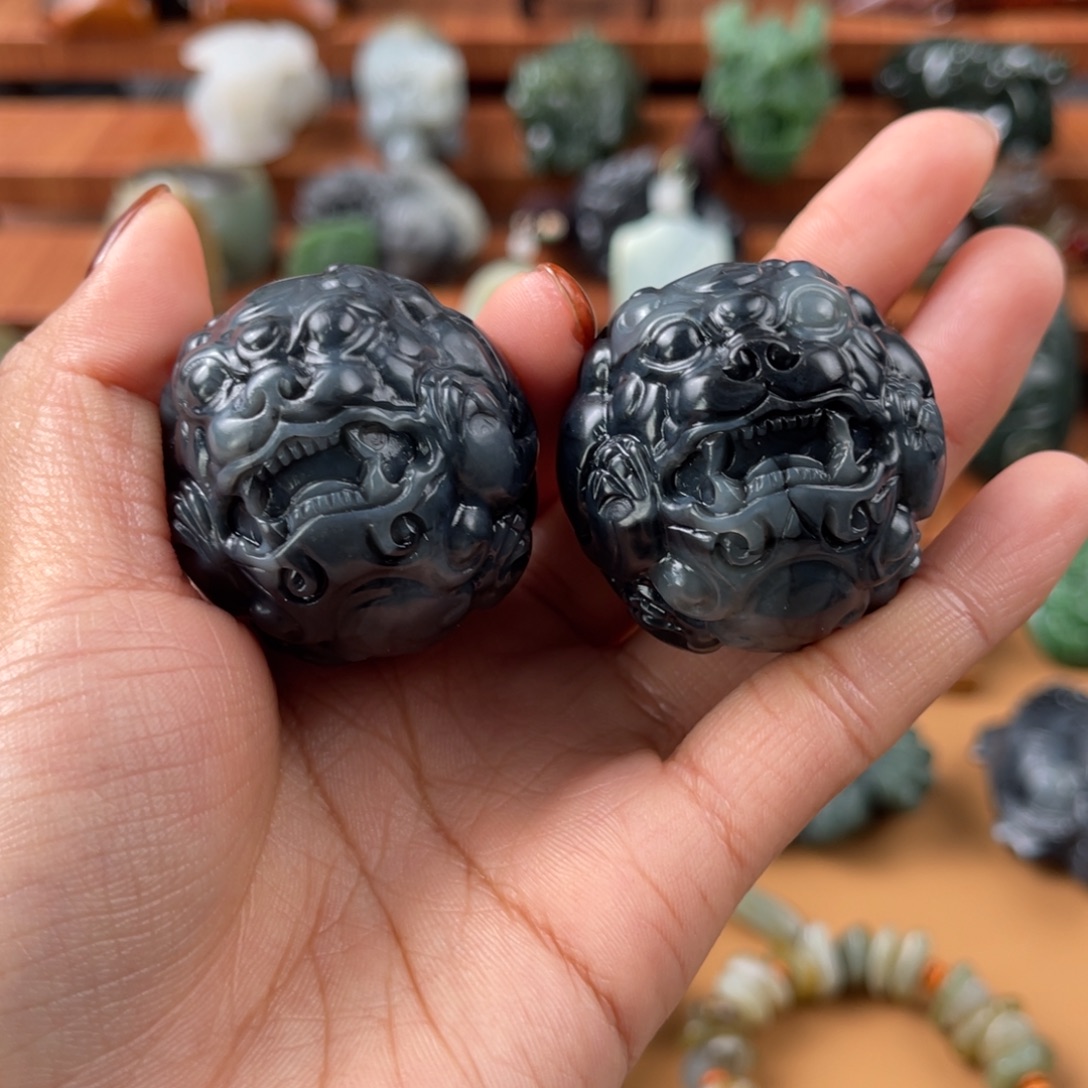 ***和田玉未镶嵌挂件