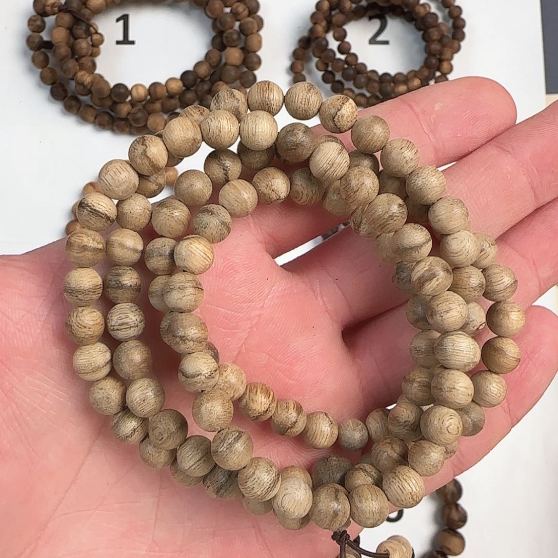 沉香手串07多圈达拉干沉香手串