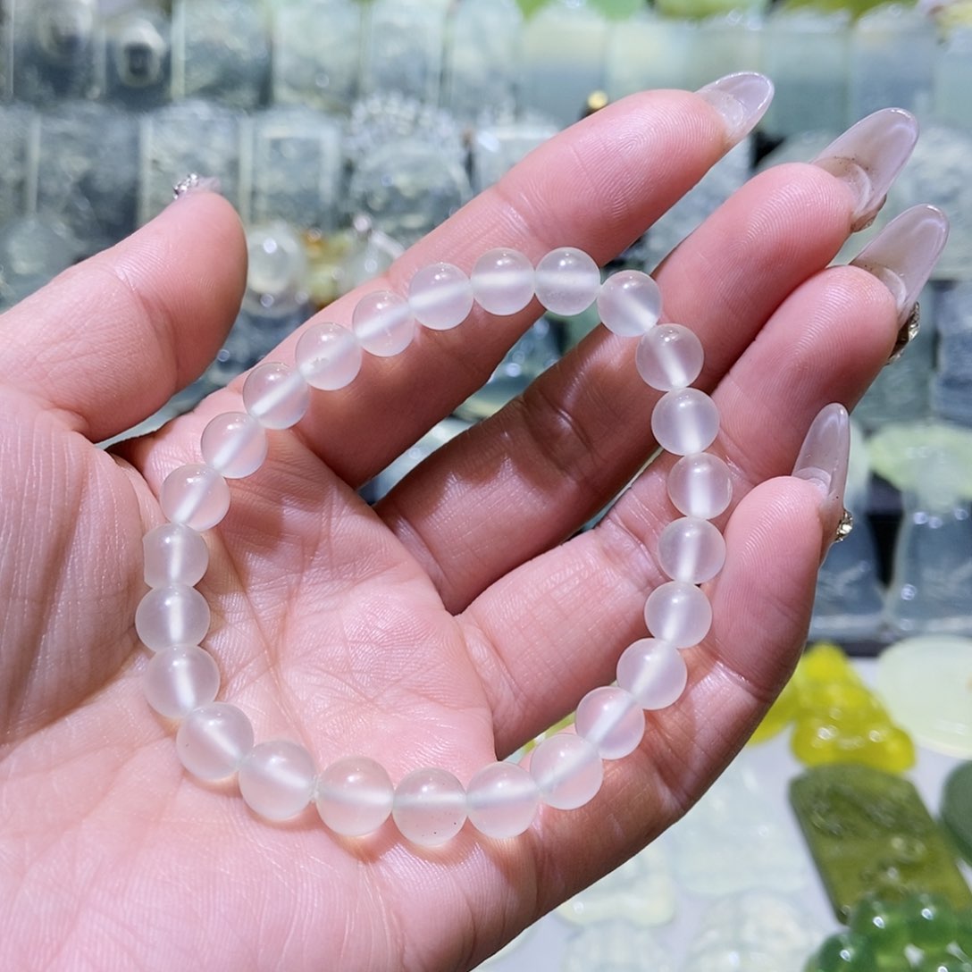 岫玉手链未镶嵌手链