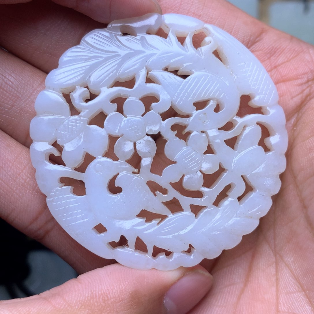 和田玉挂件未镶嵌