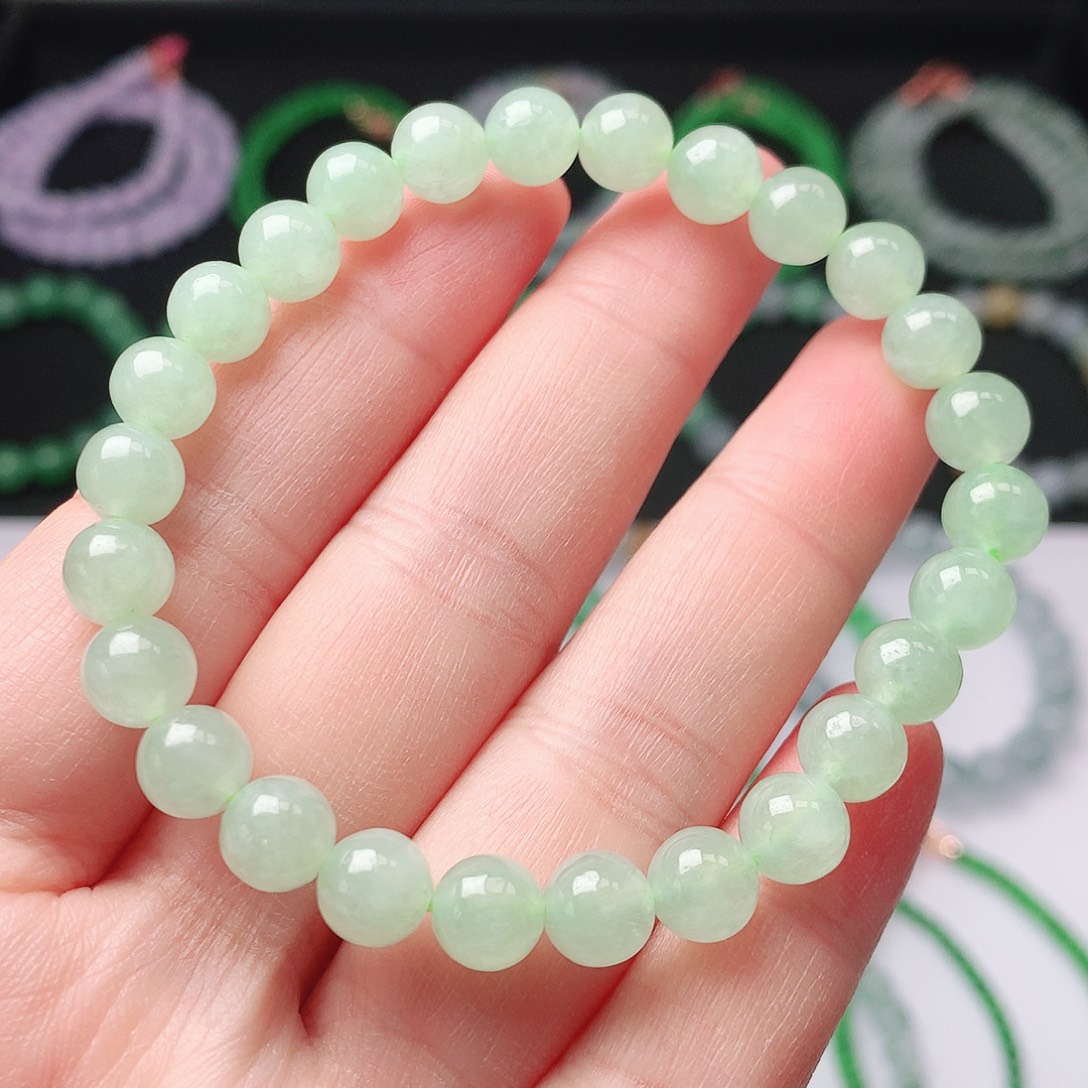 翡翠未镶嵌手链翡翠