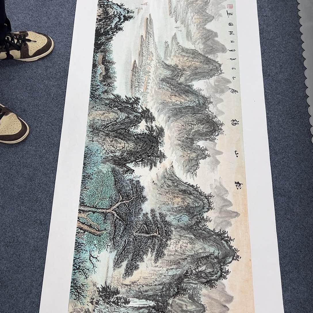 国画国画作品纯手绘作品