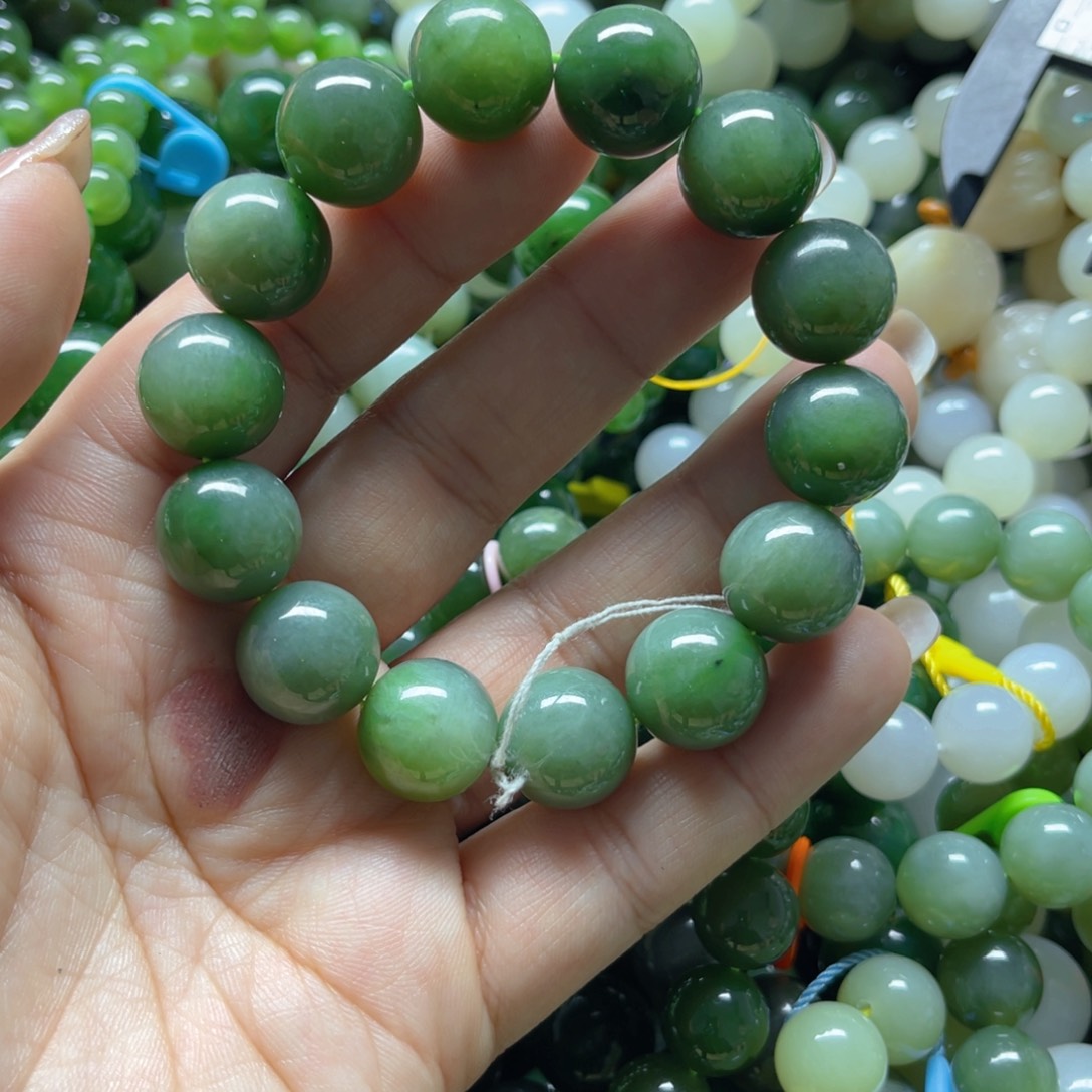 和田玉手链未镶嵌