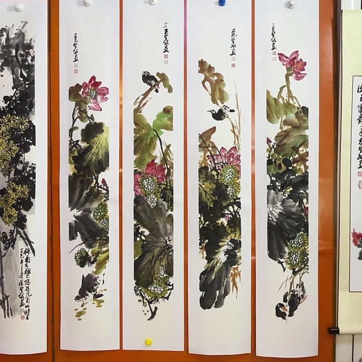 国画张圣敏先生纯手绘作品