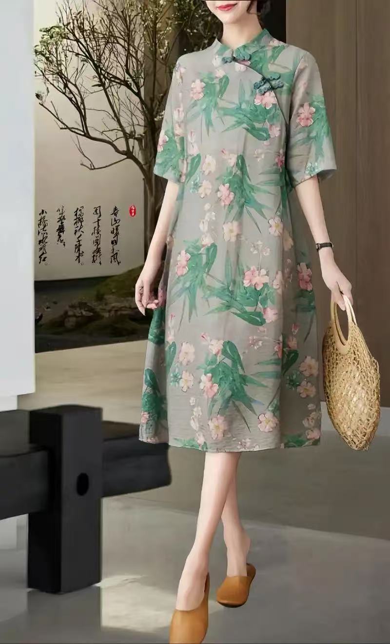 501-600新中式国风连衣裙