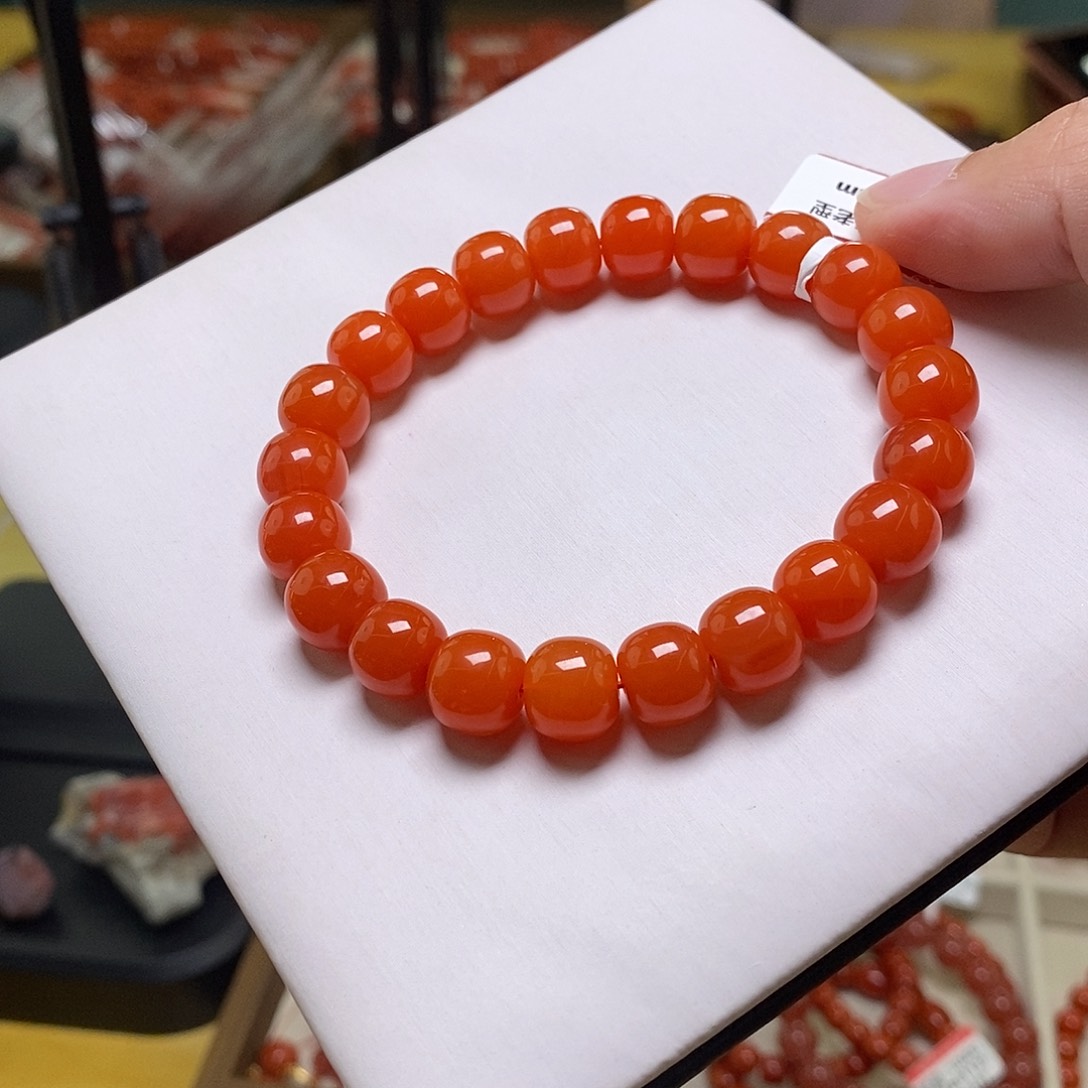 未镶嵌卡10南红玛瑙