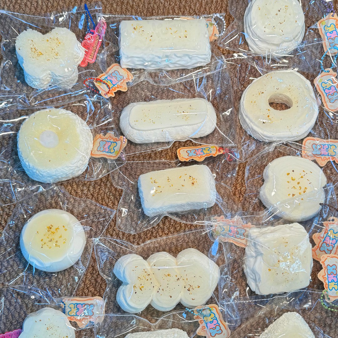 【桂花酒酿系列·乳膏泥】手工食品级硅胶，慢回弹捏捏乐