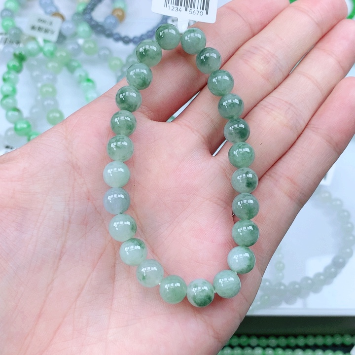 未镶嵌手链翡翠翡翠