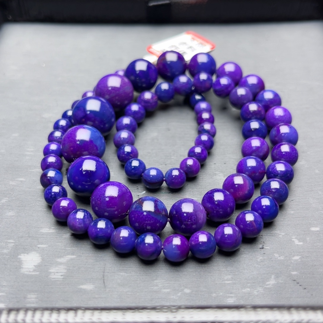 苏纪石（舒俱来）18K金镶嵌项链