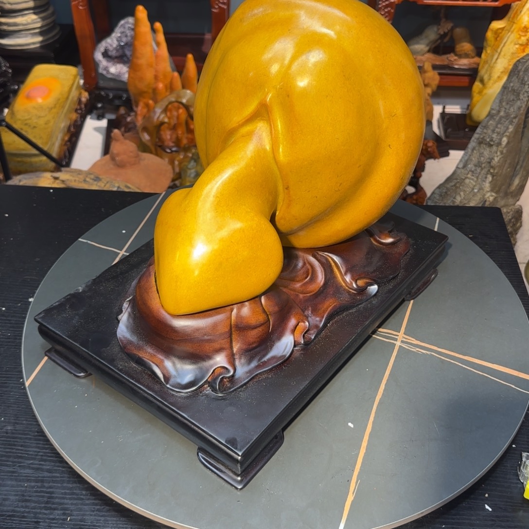 八***三石材戈壁精品摆件