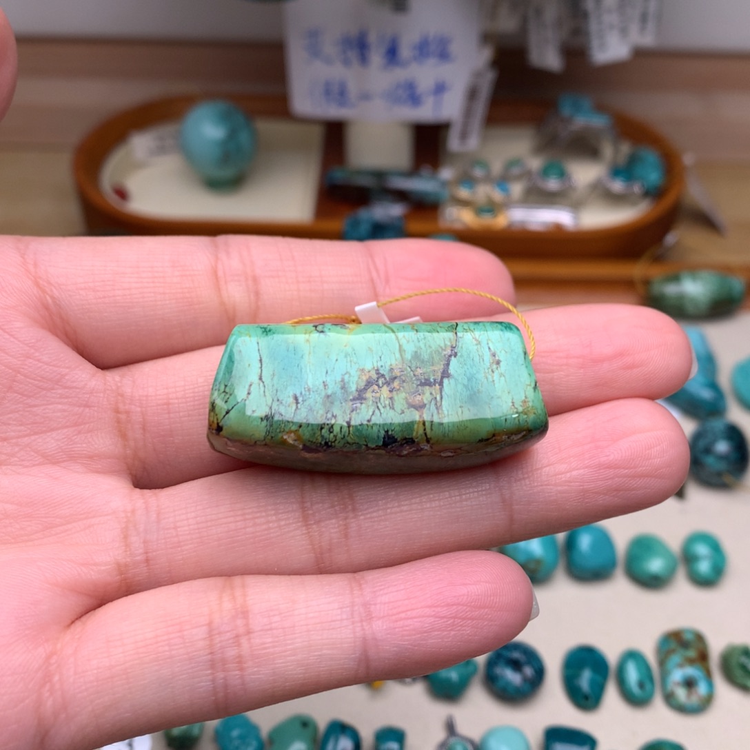 神***@绿松石未镶嵌珠宝奇石