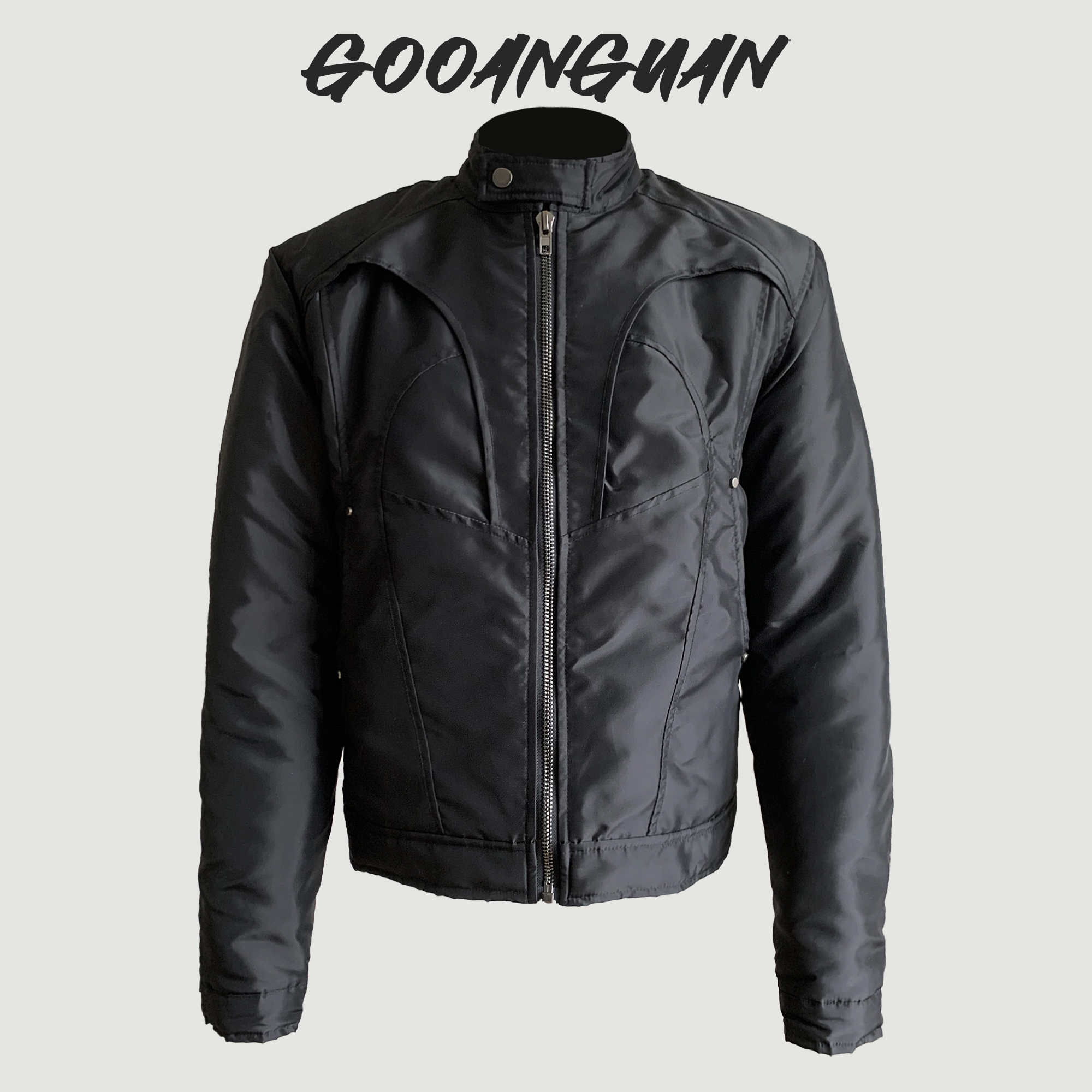 猎装机车棉服夹克男机能风秋冬短款合身立肩美式夹克休闲中性外套