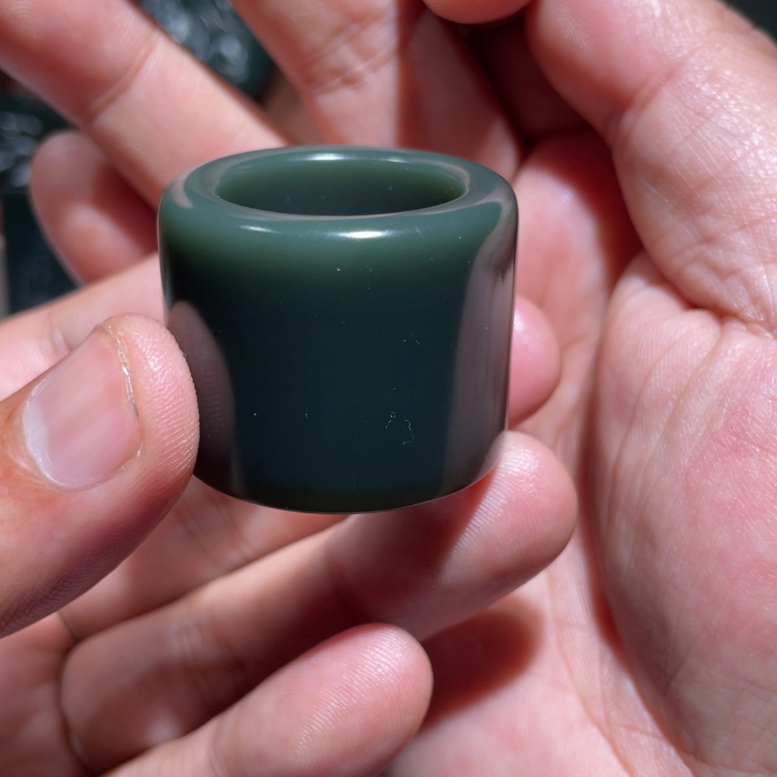 和田玉颈饰未镶嵌苍*