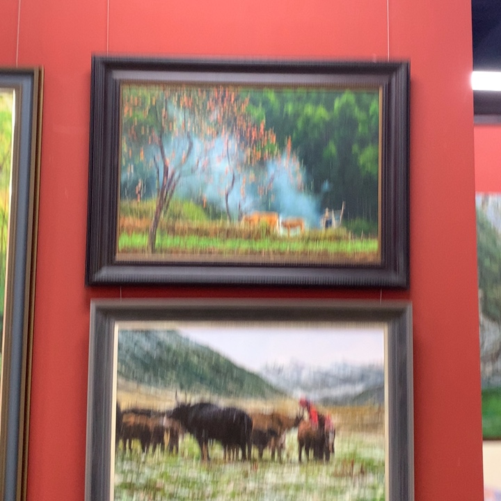 山***号油画朴哲浩纯手绘油画