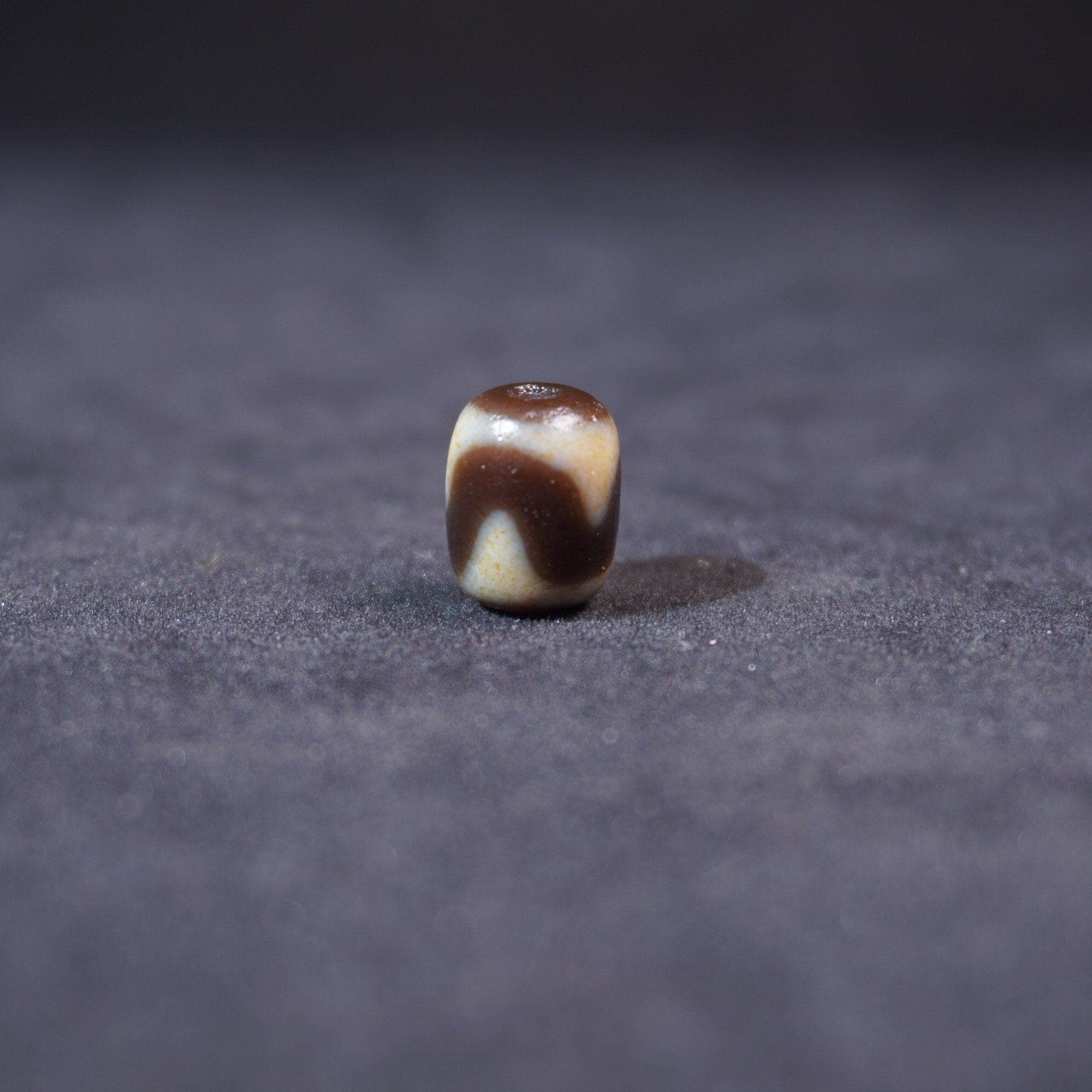 AY90 清  玛瑙天珠