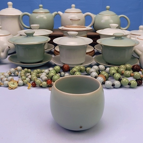 杯有*仿古龙蛋杯原矿原釉原产地