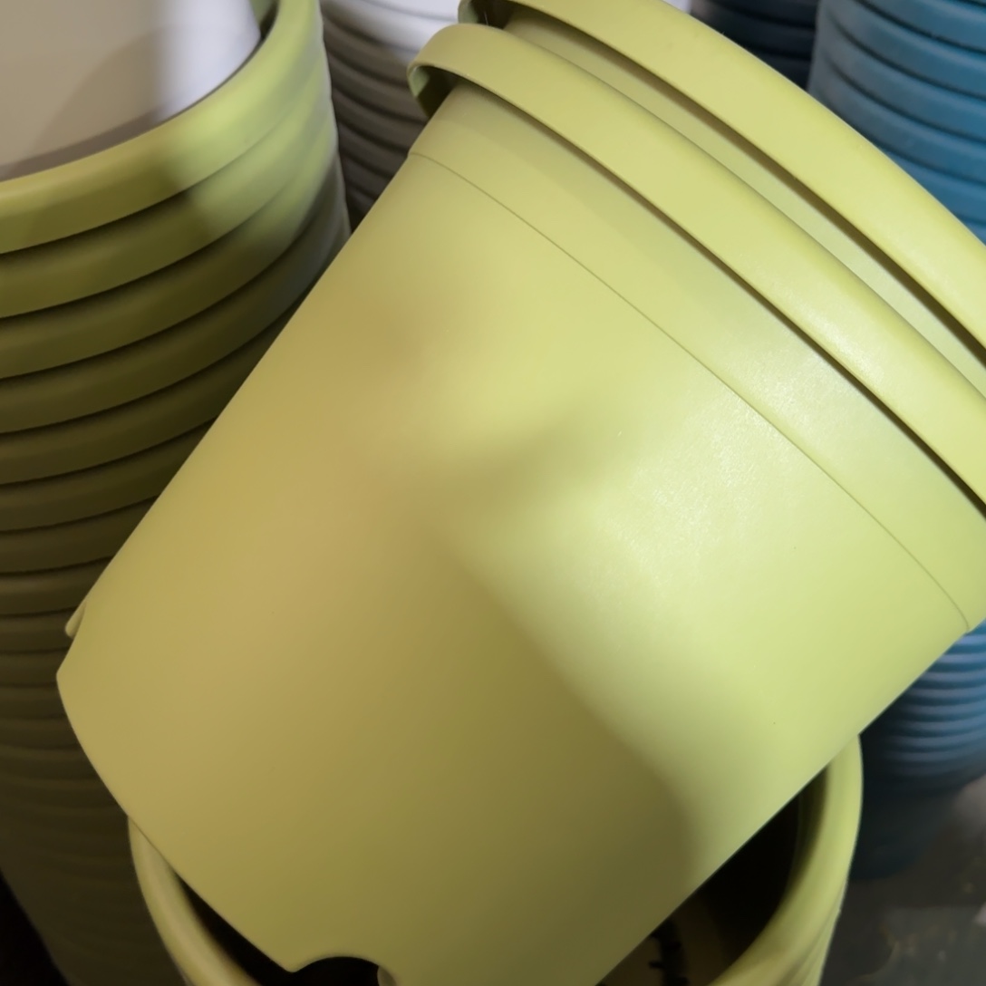 树脂四季盆5#无拖果绿微瑕6