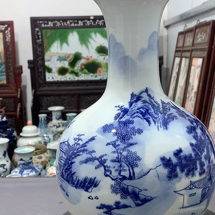 摆件陶博古架陶瓷摆件