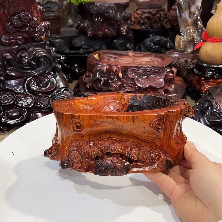 木酸枝木送花免挖槽万能底座尺寸12.5*6