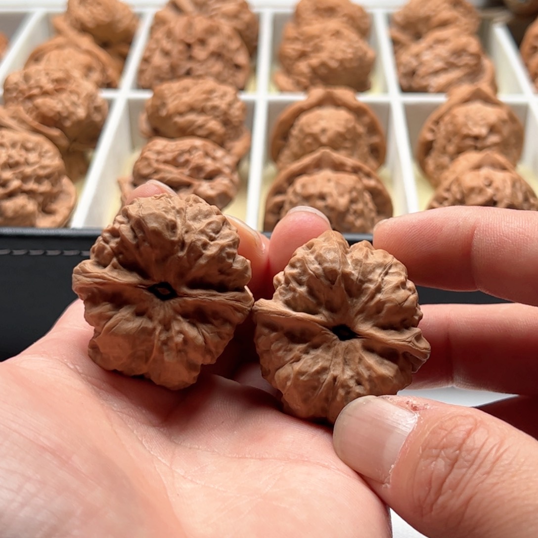 核桃把件延庆蛤蟆头