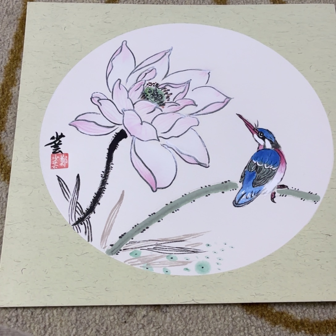 国画33-33卡纸作品艺