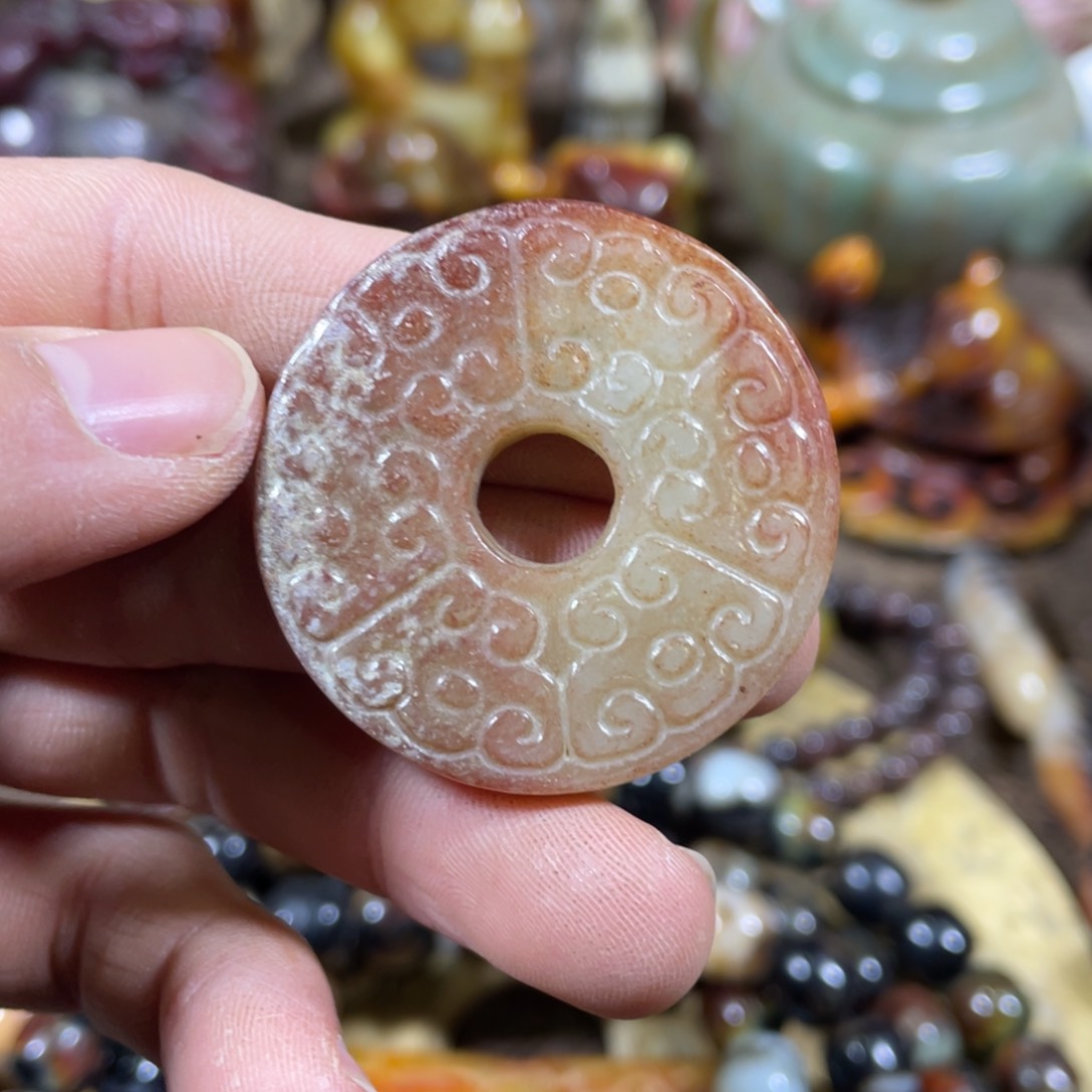 和田玉吊坠(不含链)未镶嵌