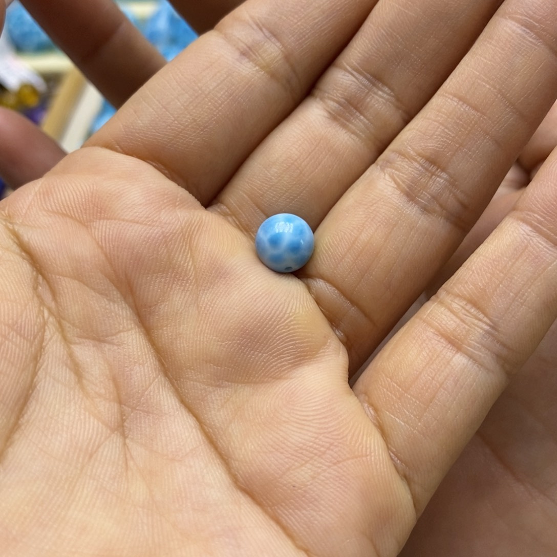 针钠钙石（海纹石）颈饰未镶嵌a****