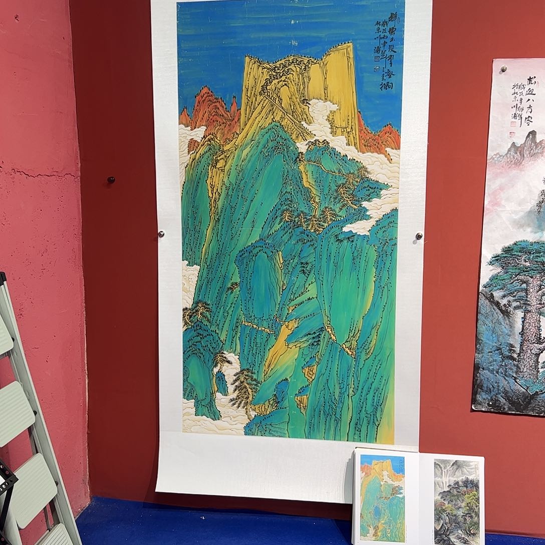 国画李川浦画家作品