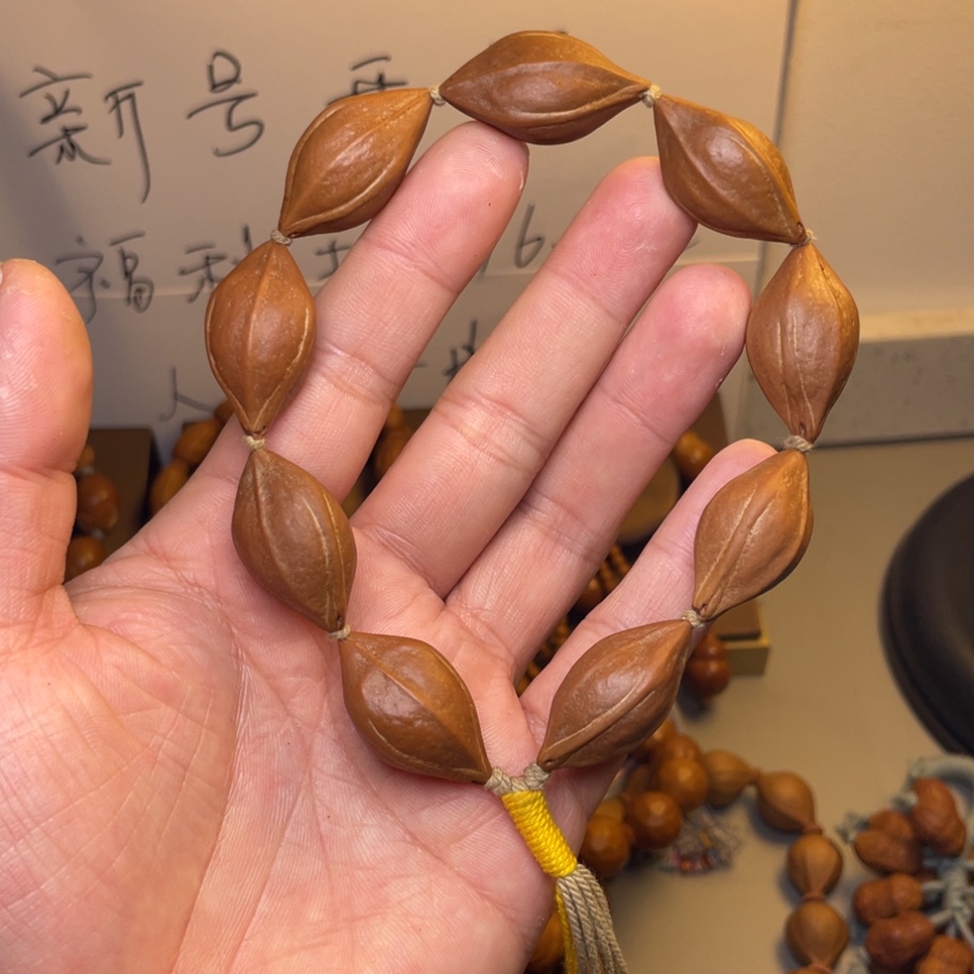 橄榄核手串/手链1730柳叶