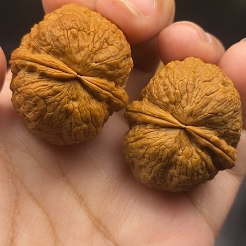 文玩核桃把件36尺蛇皮球