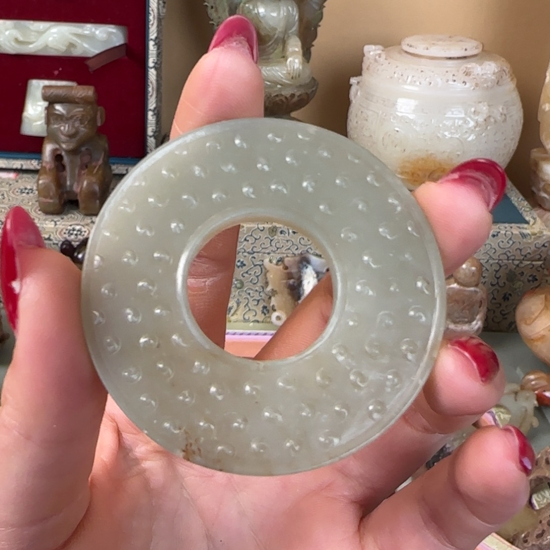 无***限和田玉未镶嵌挂件