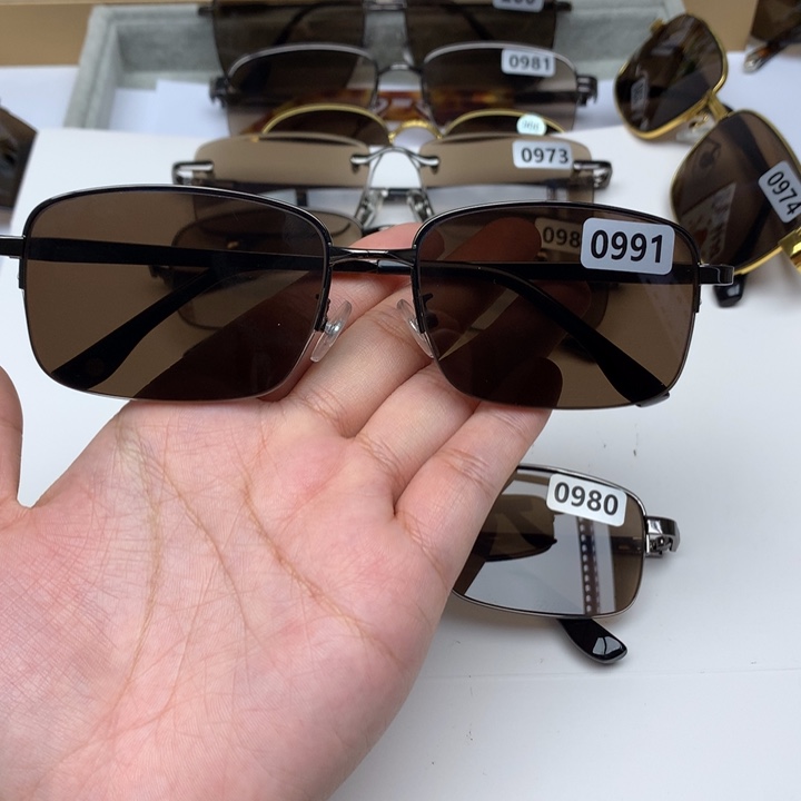 分体式半框茶水晶0991