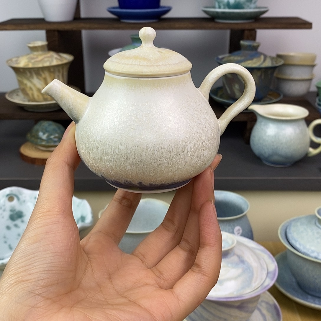 景德镇高温陶瓷茶壶50