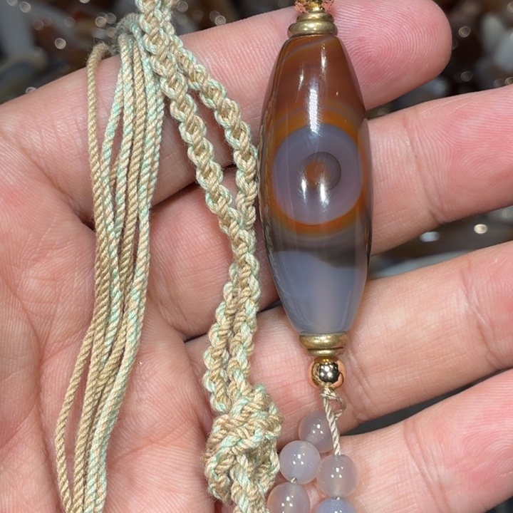 玛瑙/玉髓散珠_HEIMORI 天然天珠