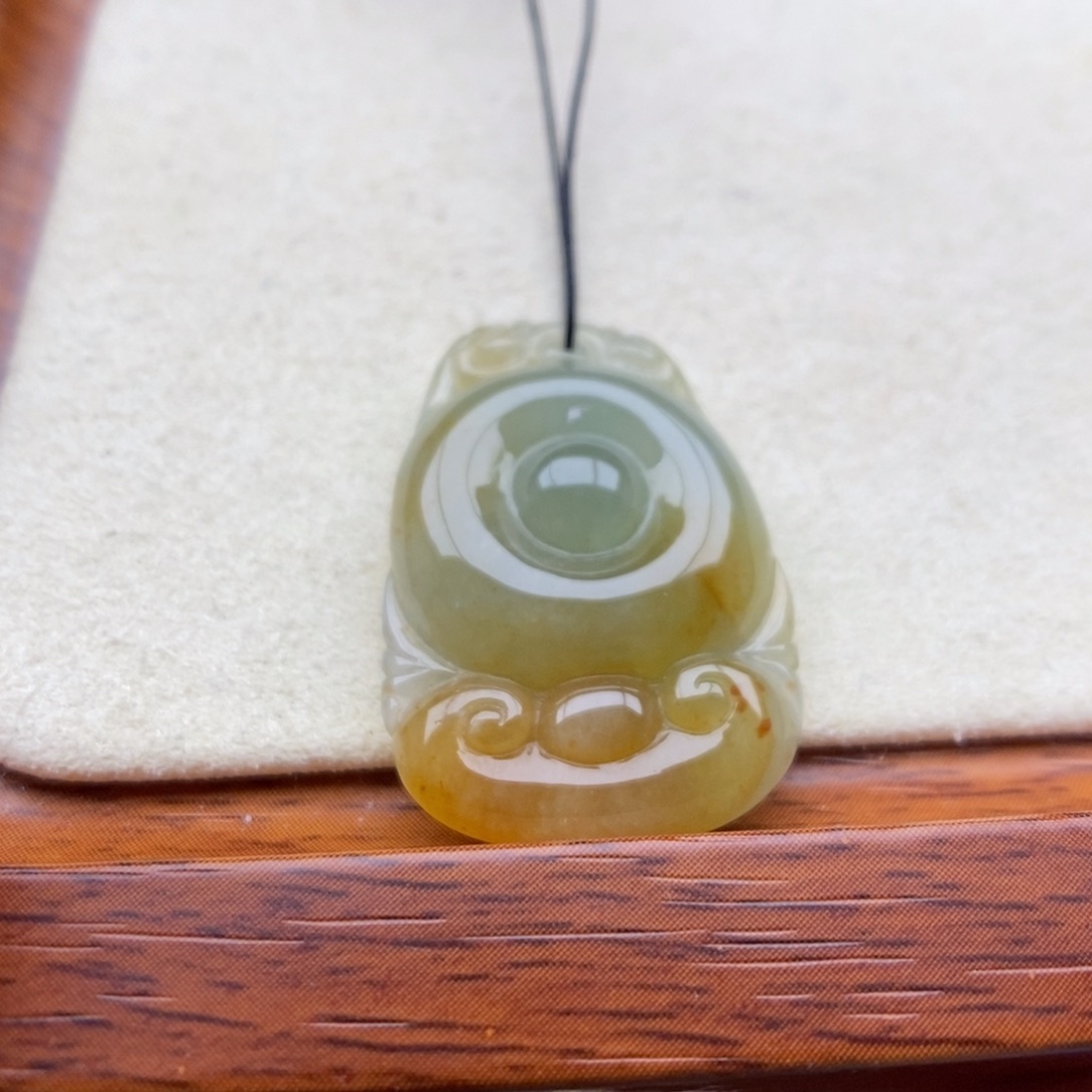 翡翠未镶嵌颈饰吊坠62