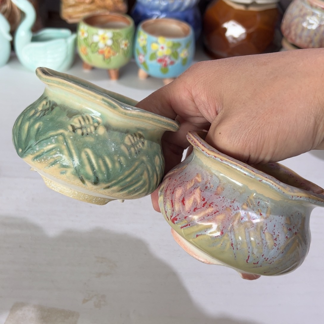 陶瓷多肉小花盆@@1303