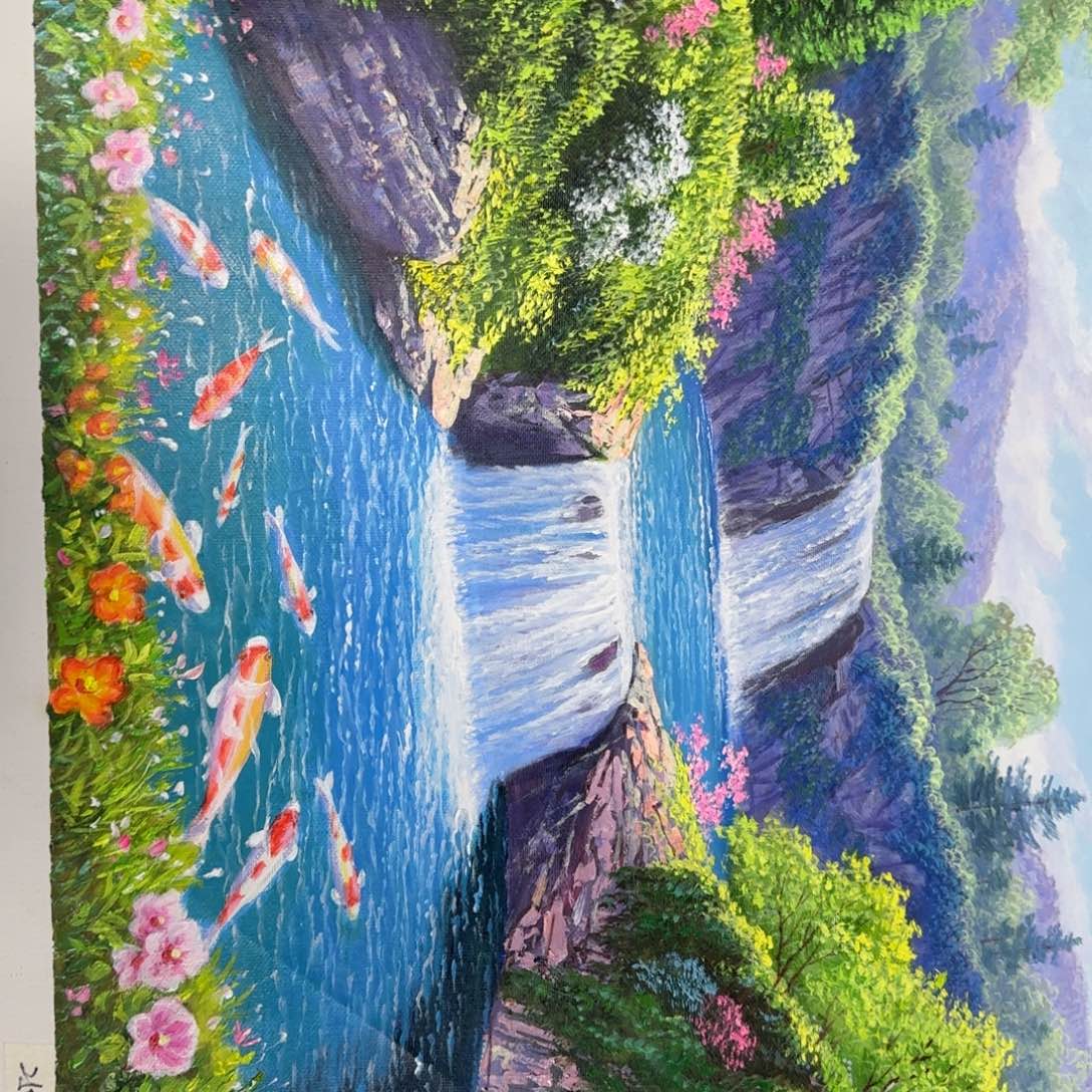 油画一起吃火锅的感觉