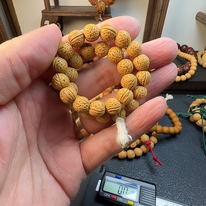 原***兴桃核吊坠桃核手串