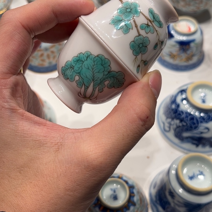 水***痕景德镇高温陶瓷杯子